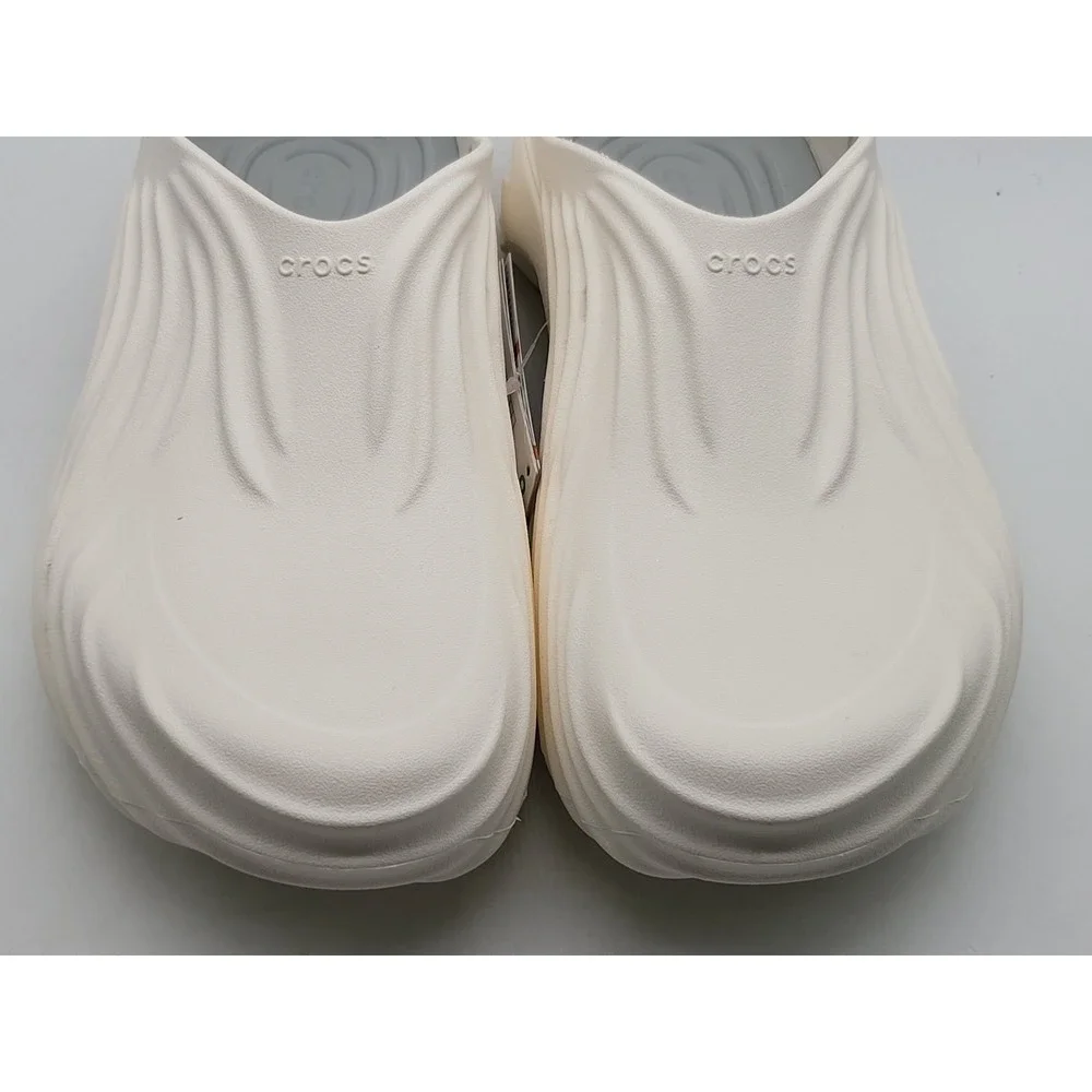 Crocs Echo Wave Clogs‎ Men12 Atmosphere White  210521-1FT SlipOn